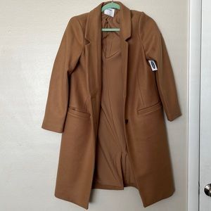 Old Navy Peacoat-camel color. NWT
